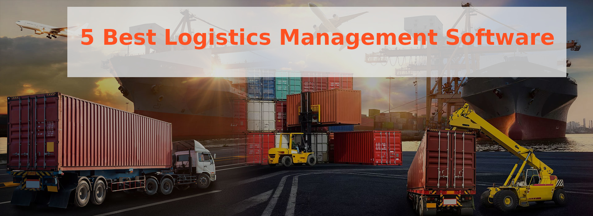 5 best logistics management software